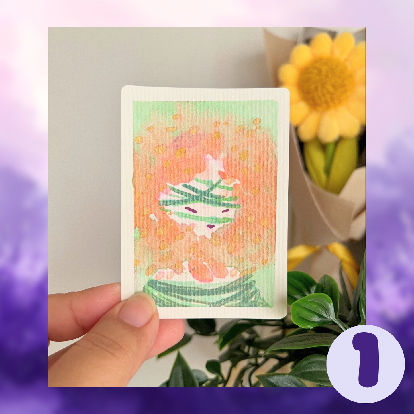 ACEO ORIGINALS - Cats & Sparkles Collection