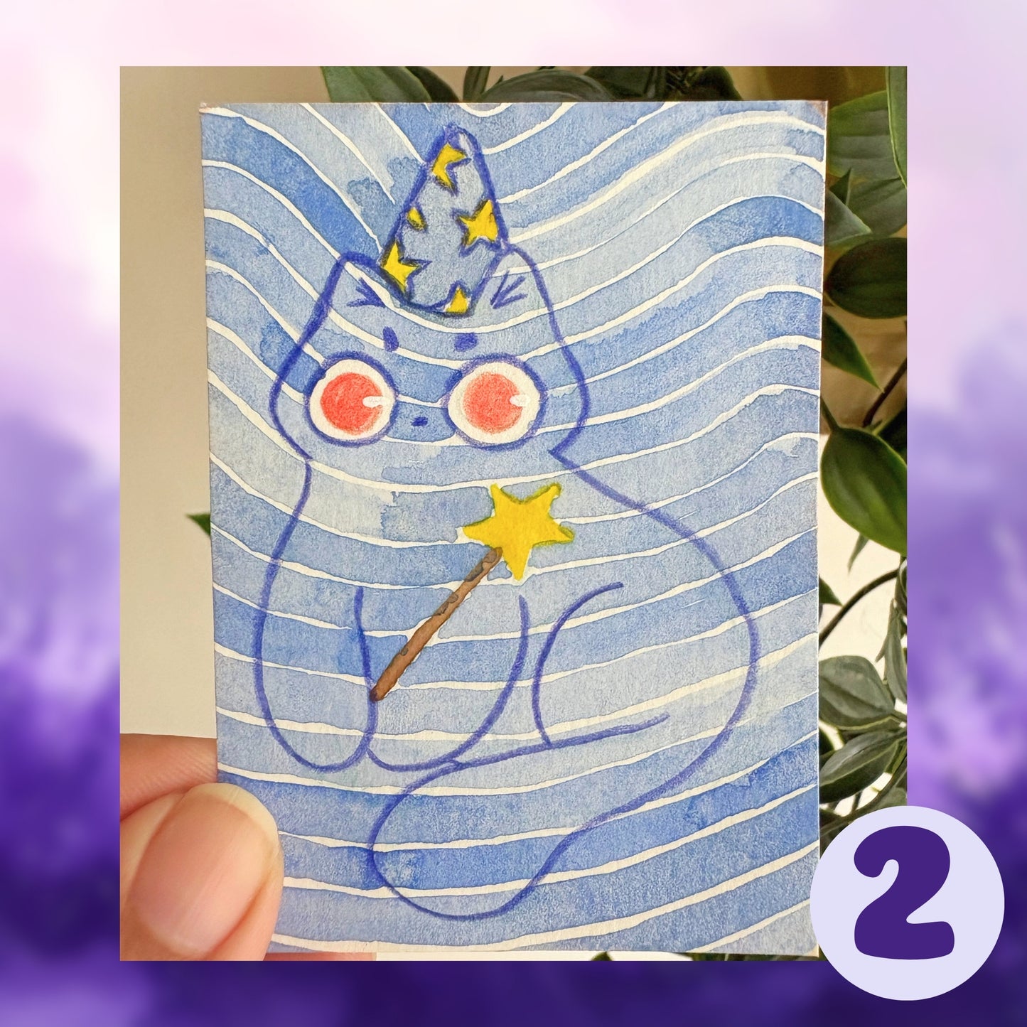 ACEO ORIGINALS - Blue Zen Collection