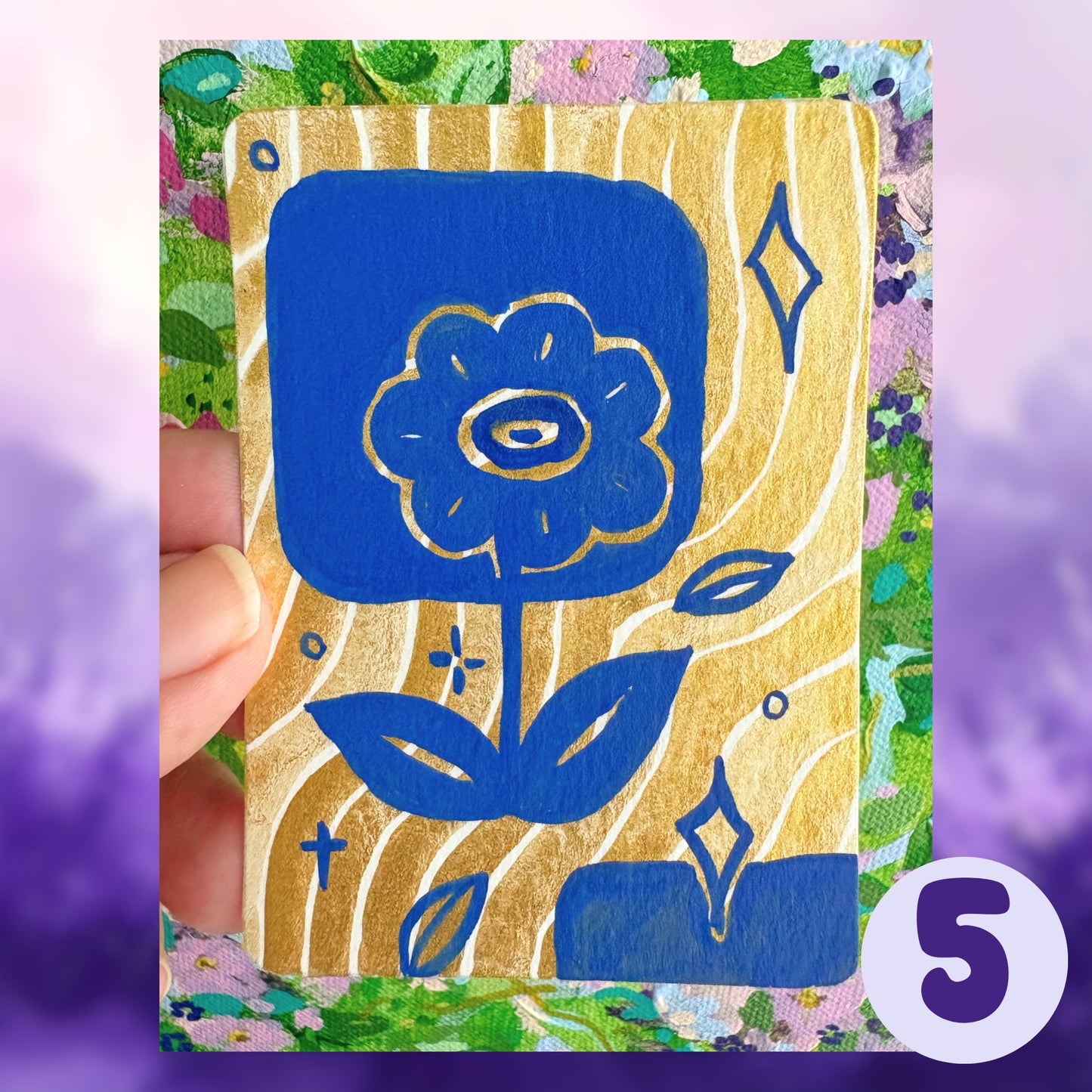 ACEO ORIGINALS - Gold Collection