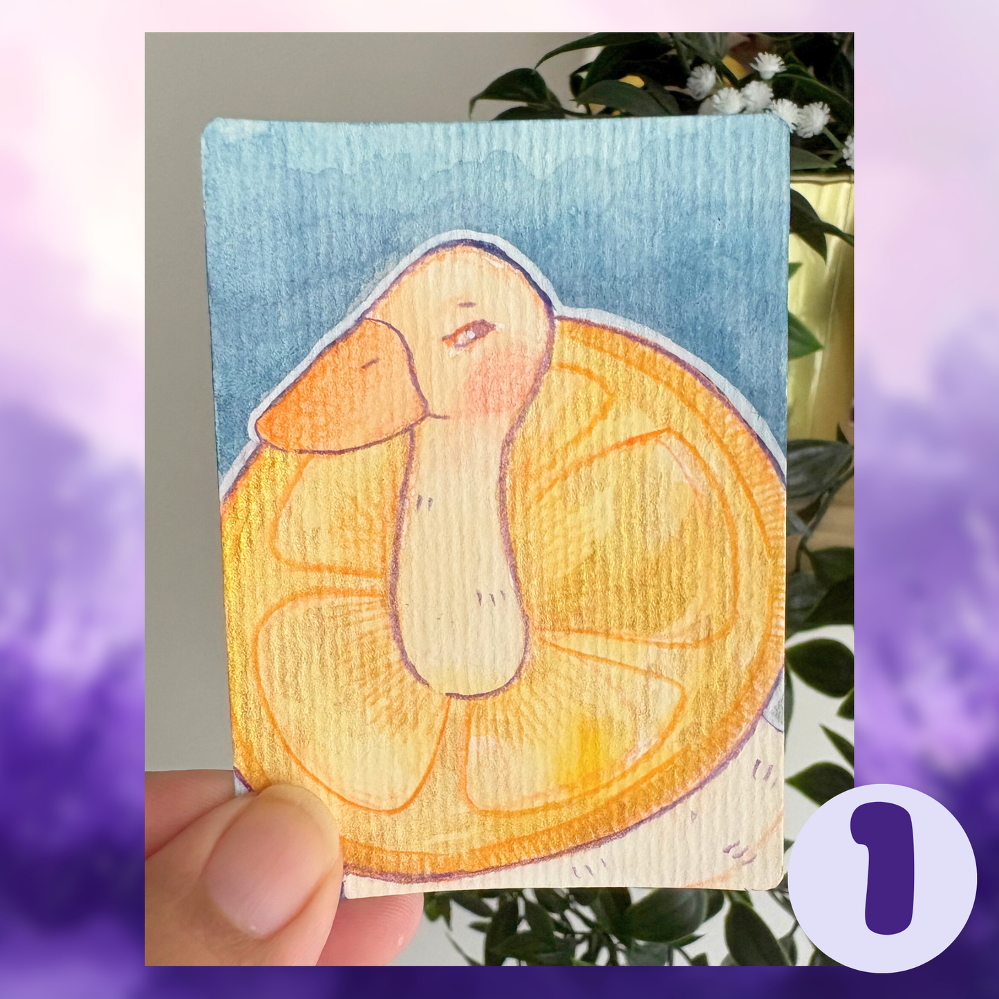 ACEO ORIGINALS - Fruit Collars Collection