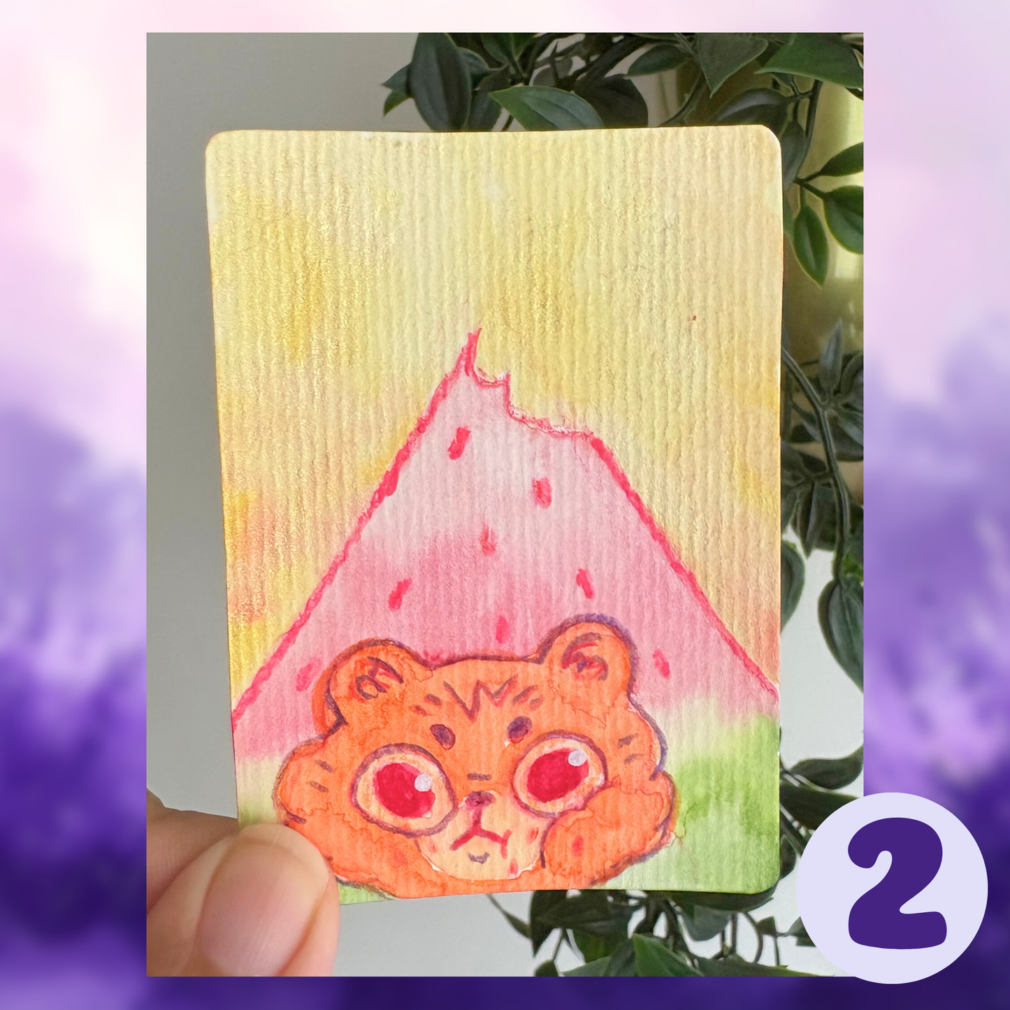 ACEO ORIGINALS - Fruit Collars Collection