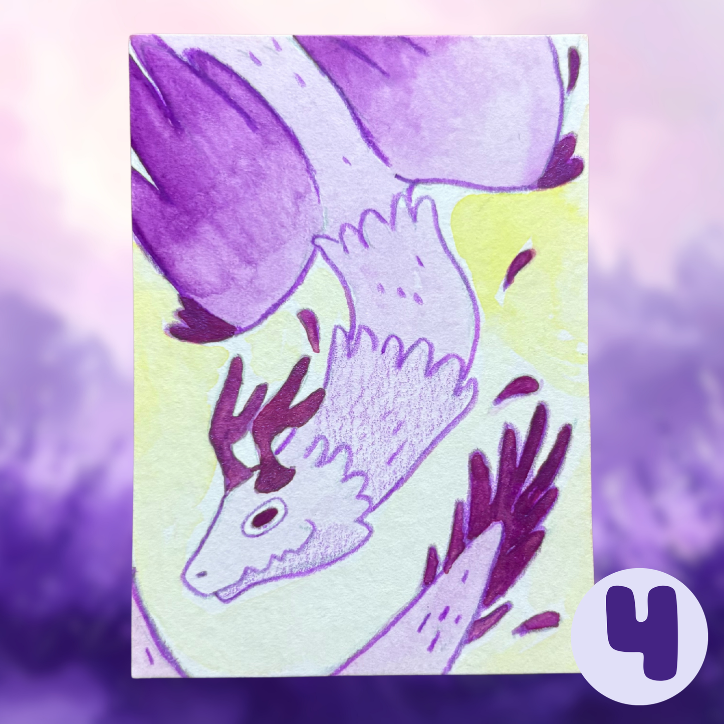 ACEO ORIGINALS - Silly Dragons Collection