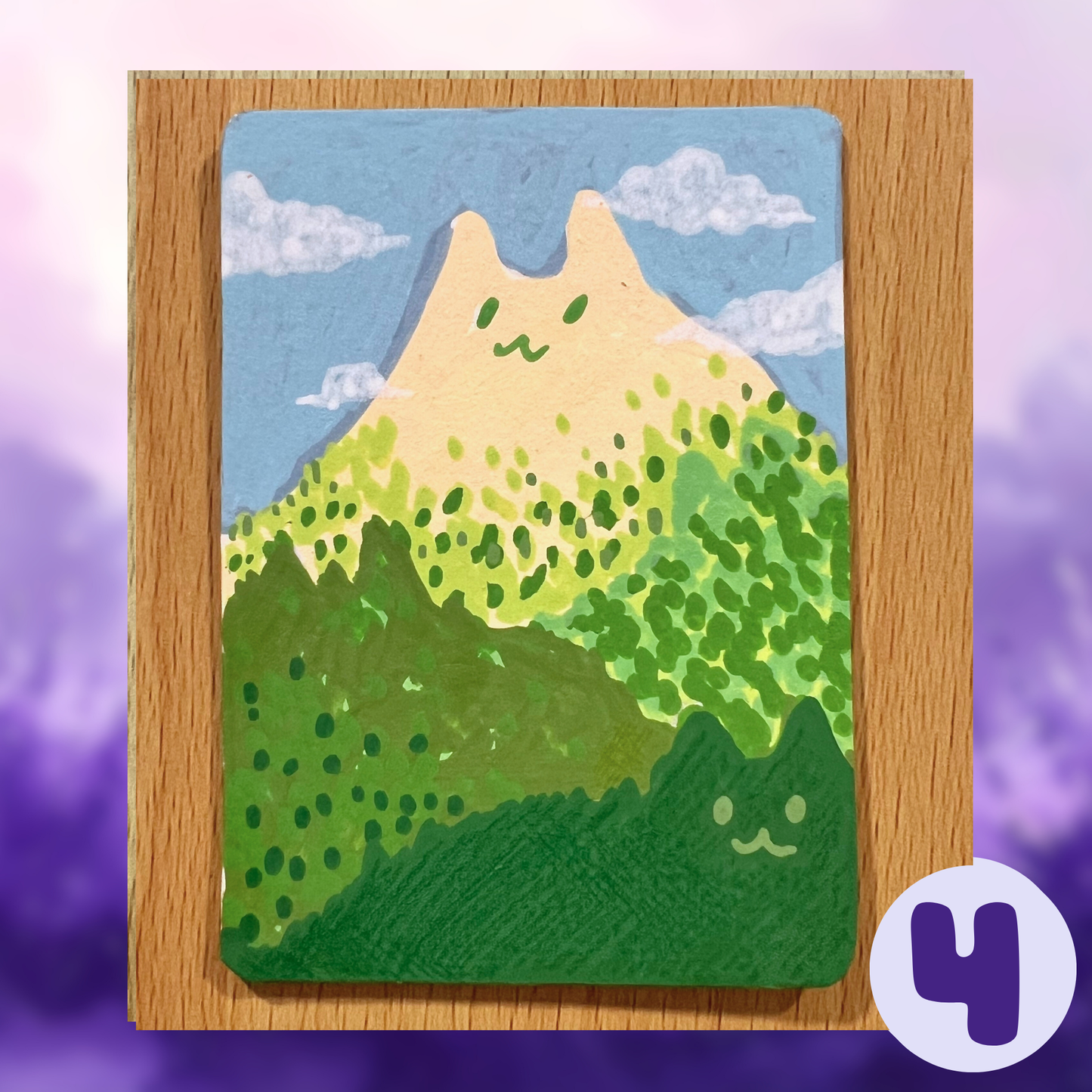 ACEO ORIGINALS - Meowntains Collection