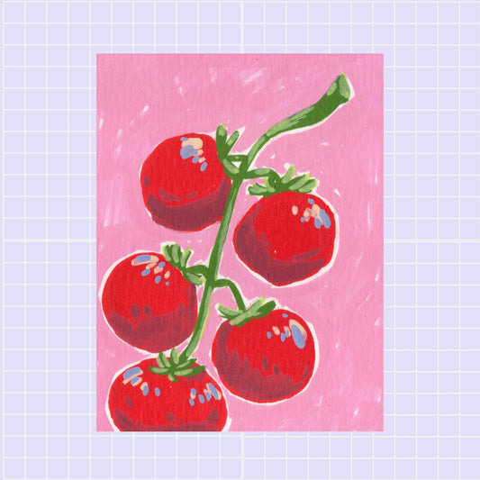 ACEO ORIGINALS - “Cherry Tomatoes”