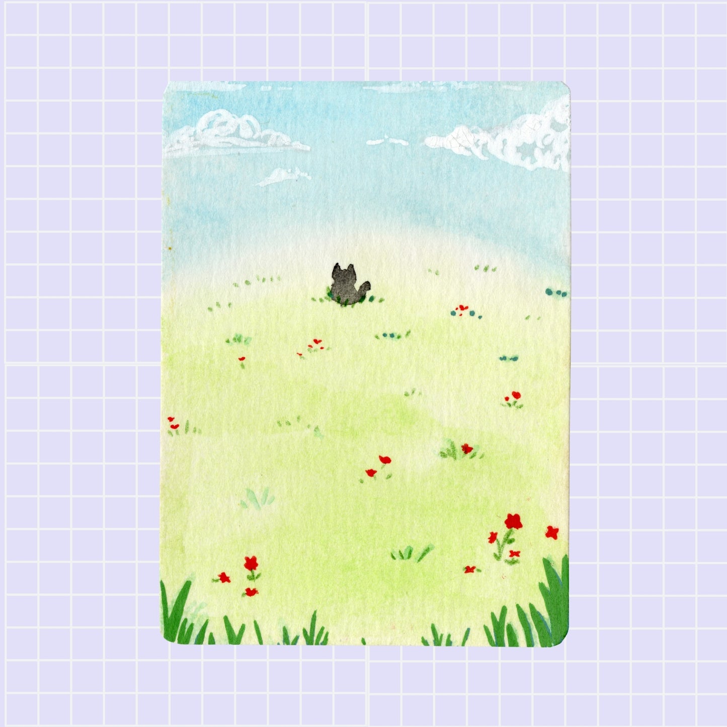 ACEO ORIGINALS - “Morning in the Meadow”