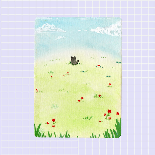 ACEO ORIGINALS - “Morning in the Meadow”