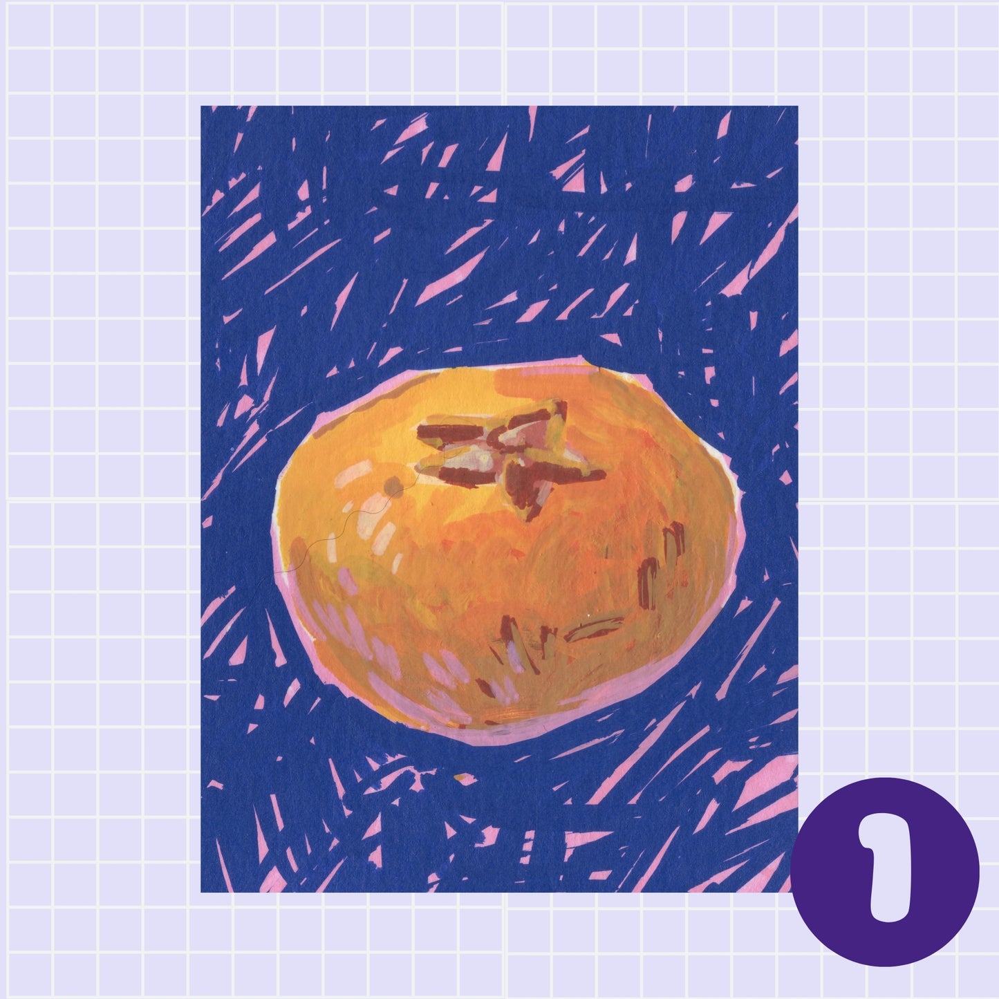 ACEO ORIGINALS - Persimmon Collection - “Per”
