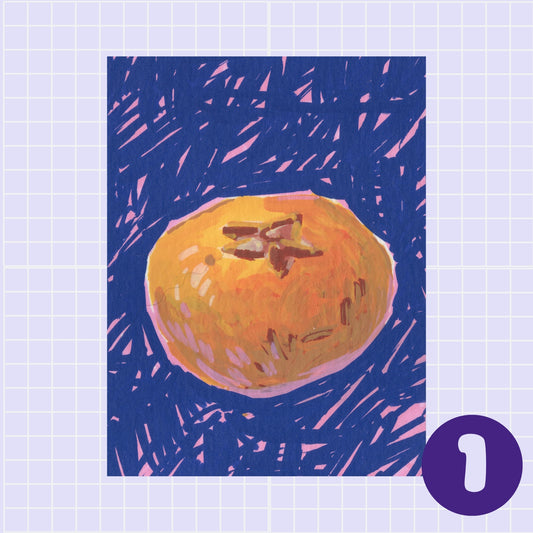 ACEO ORIGINALS - Persimmon Collection - “Per”