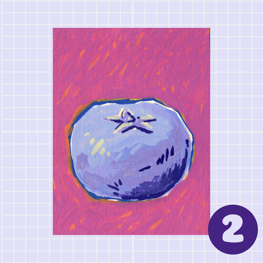 ACEO ORIGINALS - Persimmon Collection - “Sim”