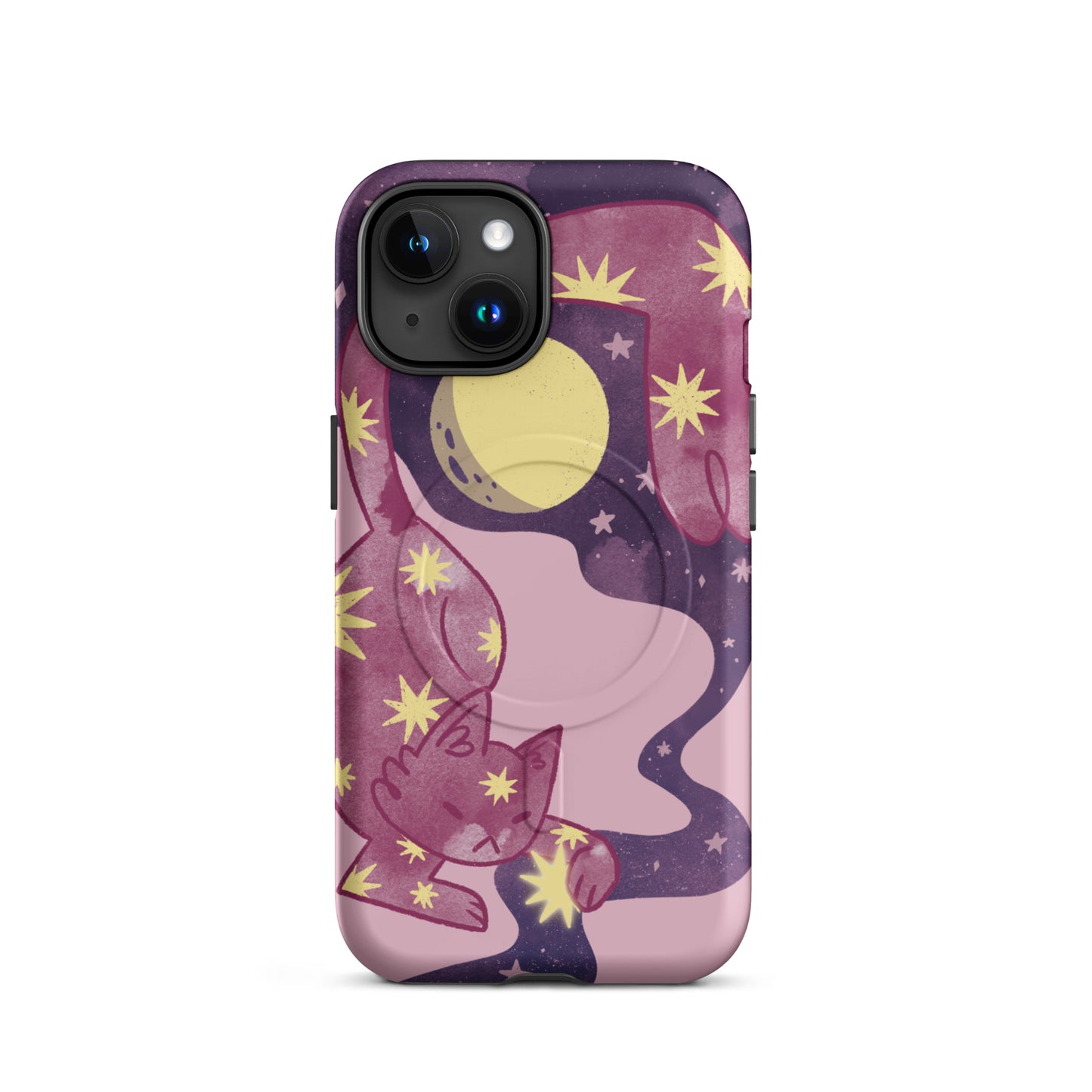 Starry Cat MagSafe® tough case for iPhones
