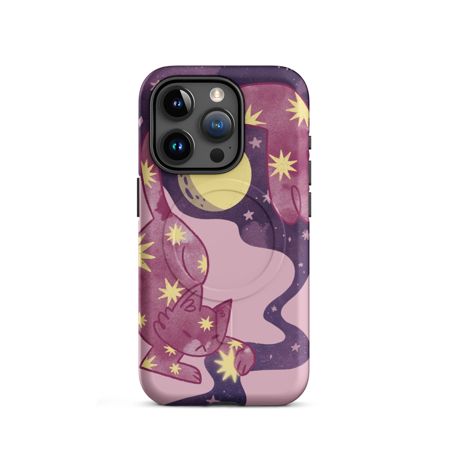 Starry Cat MagSafe® tough case for iPhones
