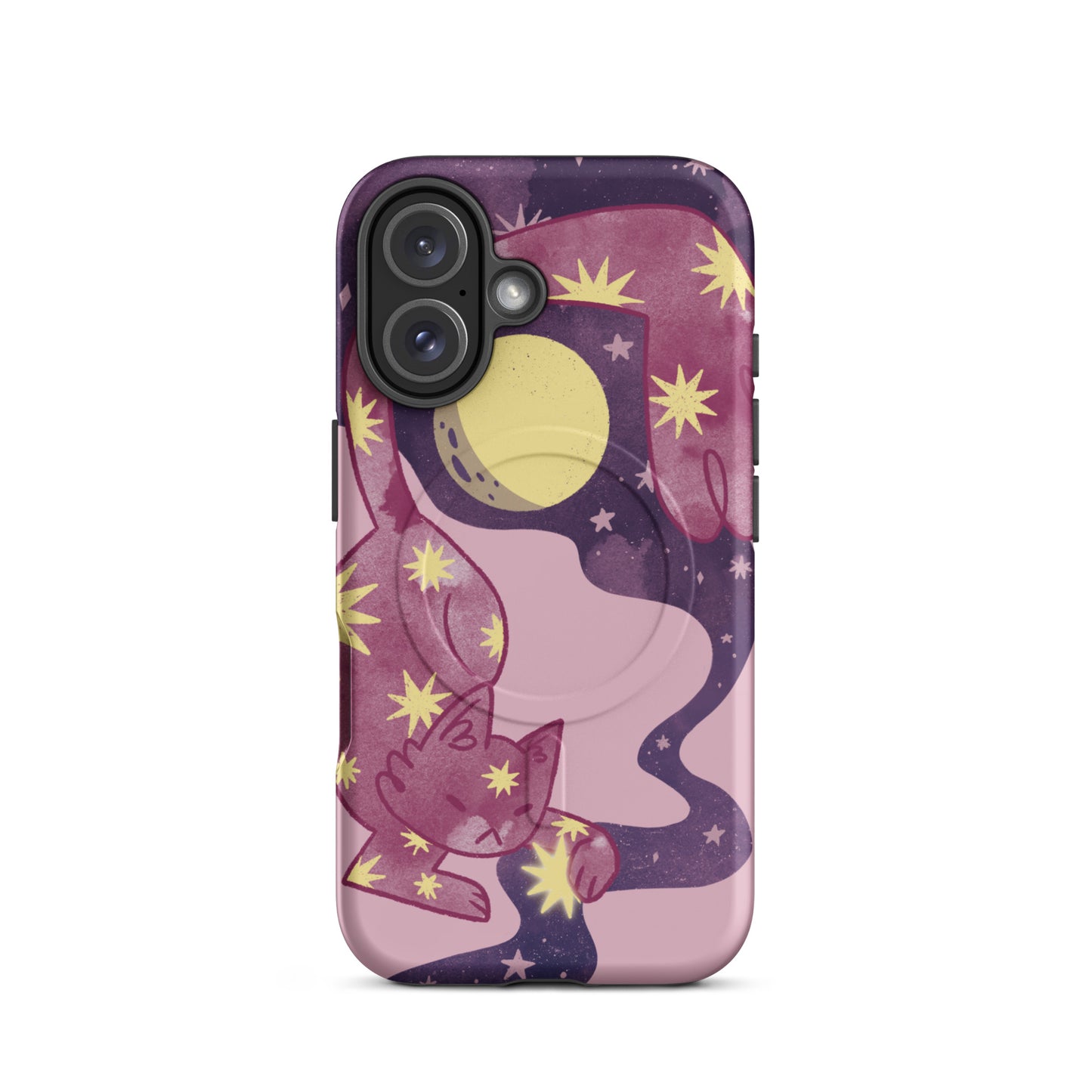 Starry Cat MagSafe® tough case for iPhones