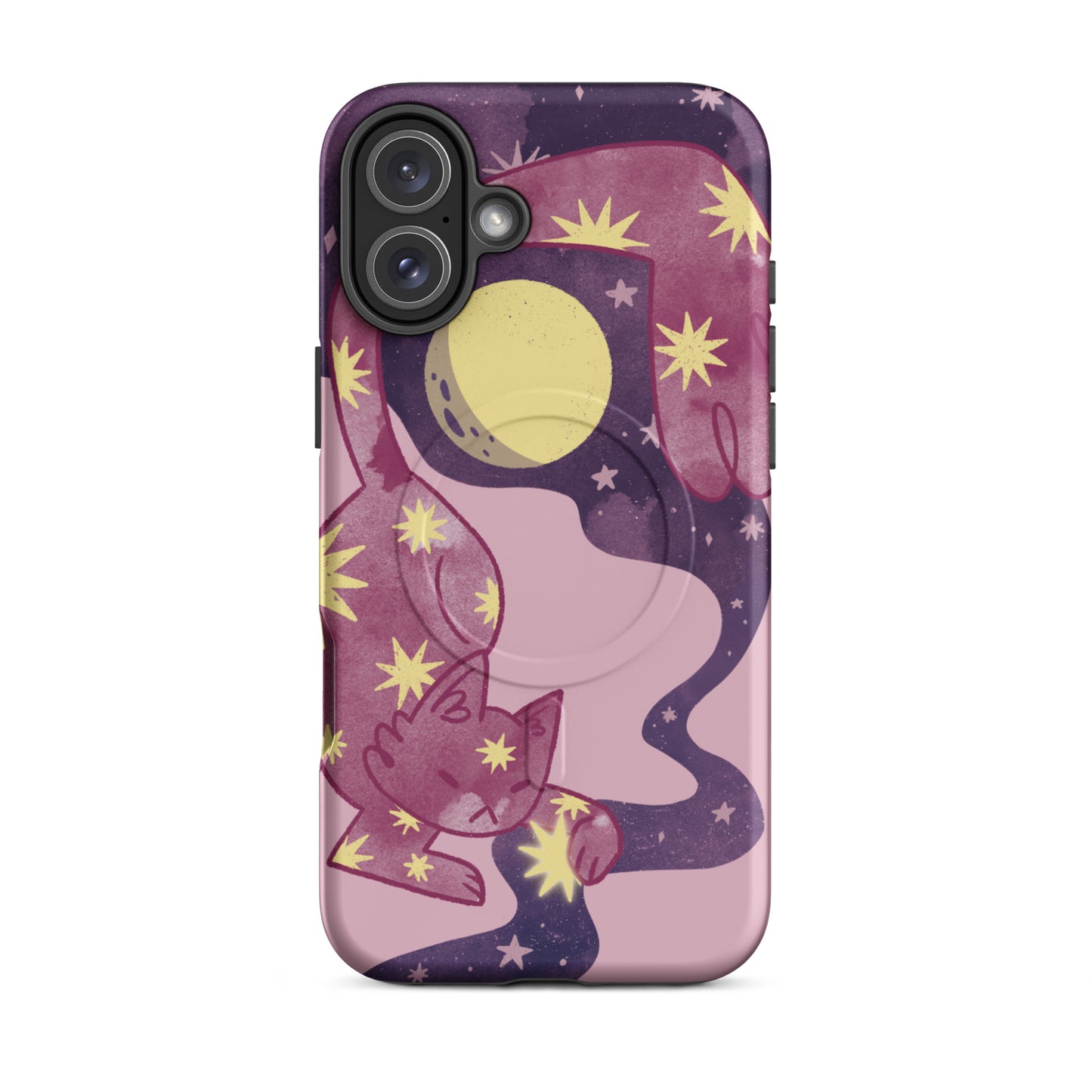 Starry Cat MagSafe® tough case for iPhones