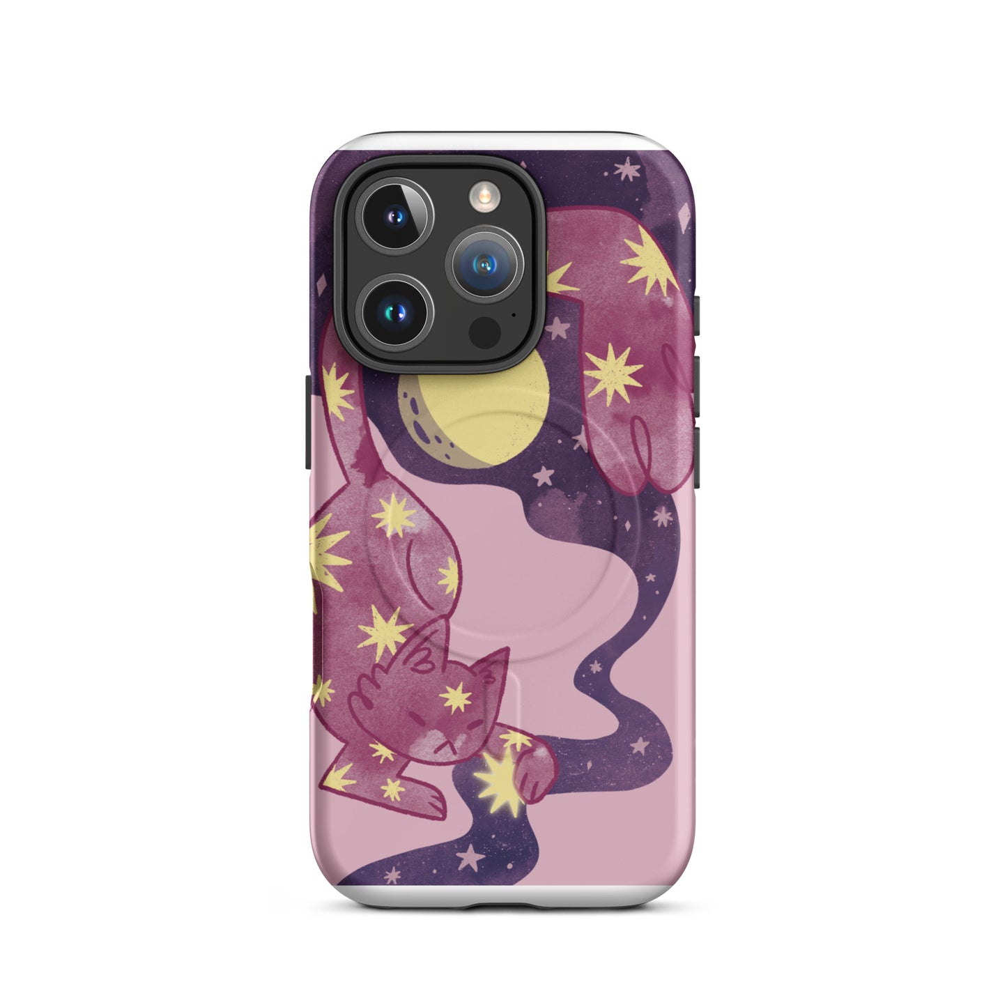 Starry Cat MagSafe® tough case for iPhones