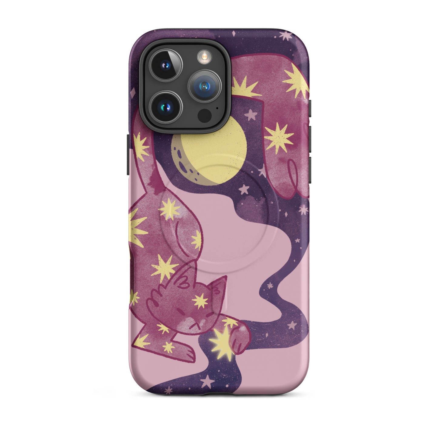 Starry Cat MagSafe® tough case for iPhones