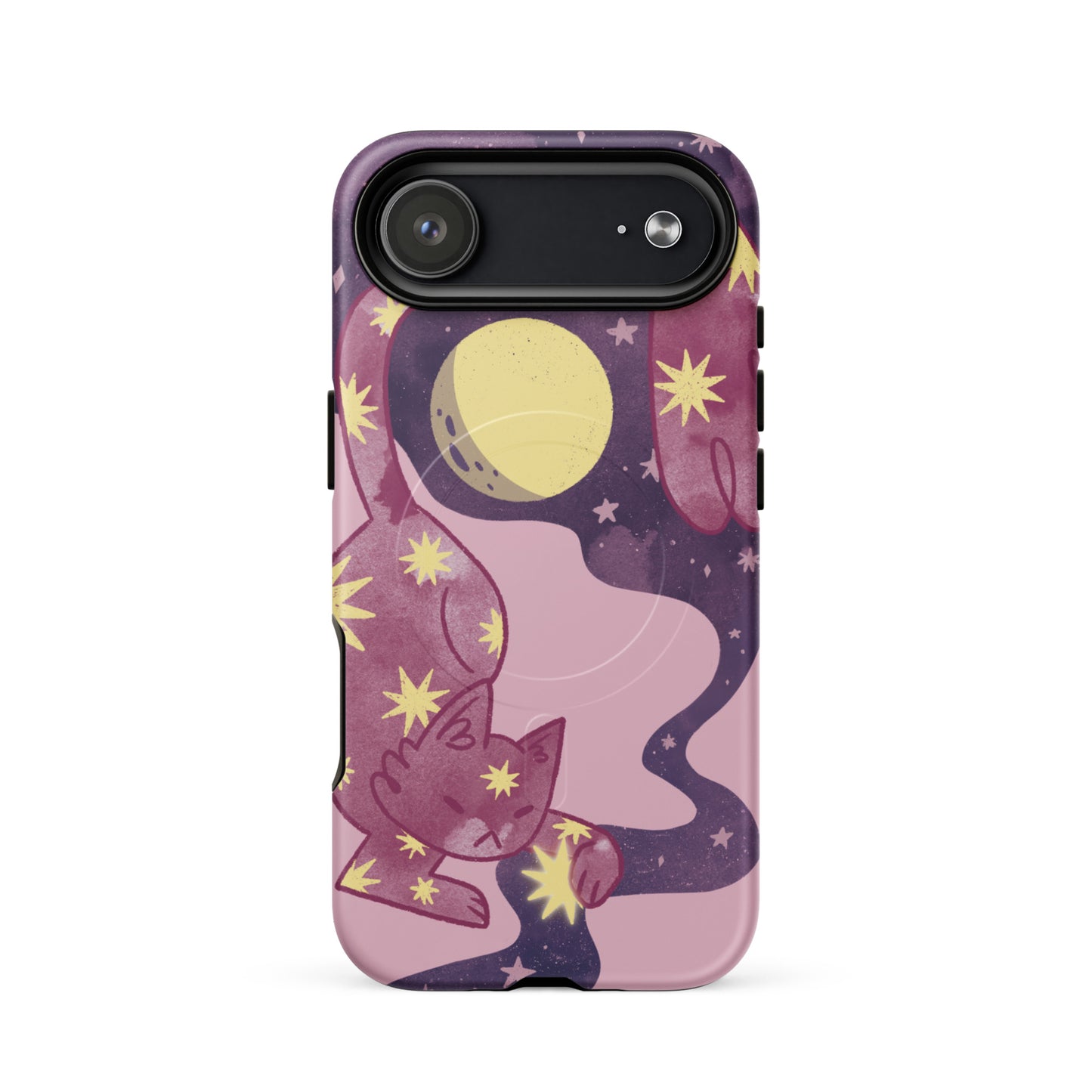 Starry Cat MagSafe® tough case for iPhones