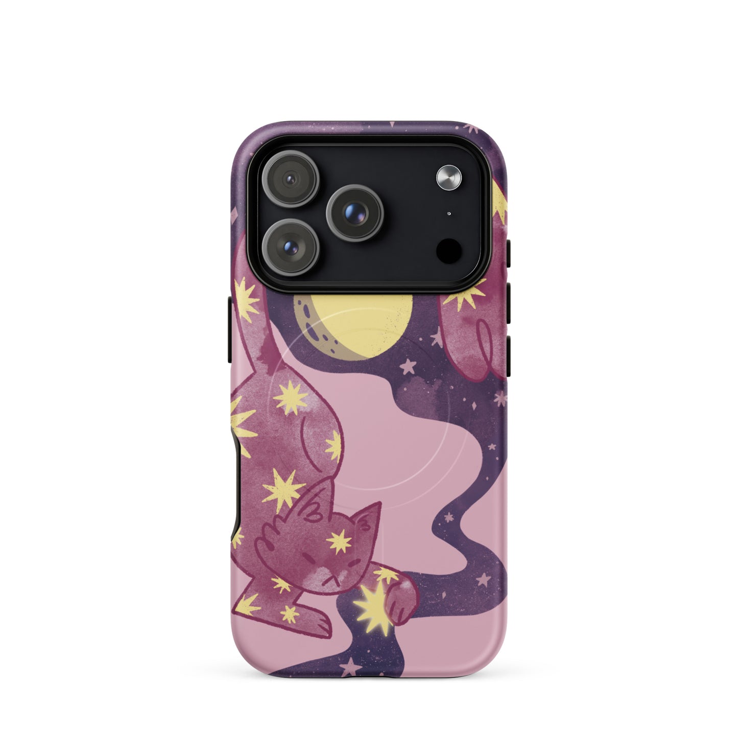 Starry Cat MagSafe® tough case for iPhones